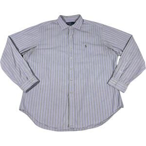 Polo Ralph Lauren Purple Button Up Westerton Classic Fit Men's XL Old Money Prep